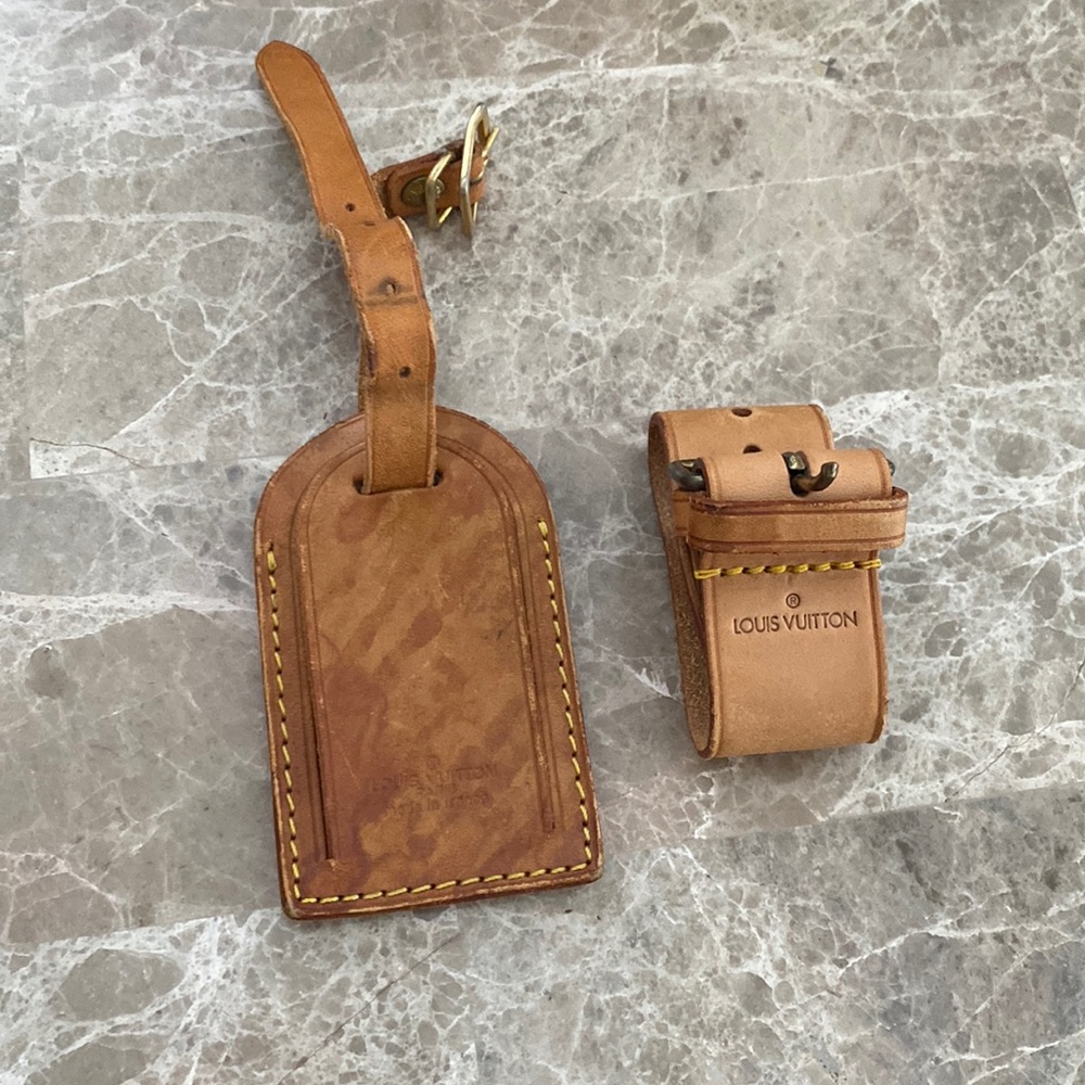 Louis Vuitton luggage tag